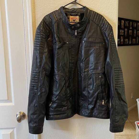 American Culture leather jacket - Picture 5 of 10
